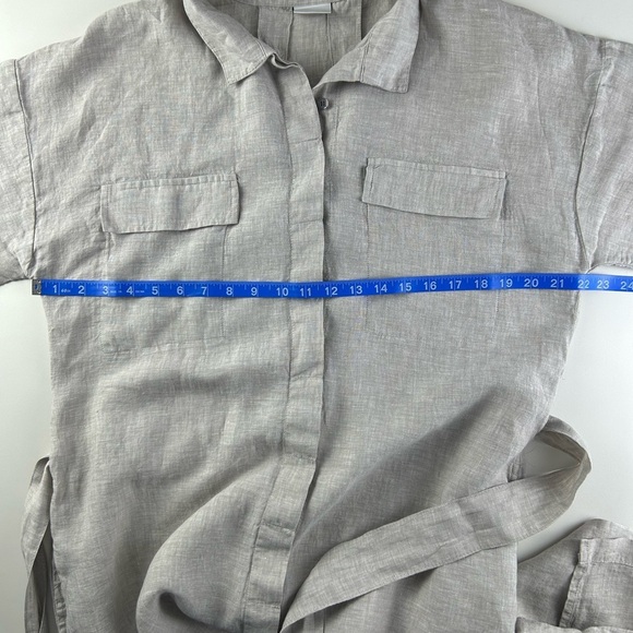 MILOOK Women’s Tina Dress  Size M 100% Linen. - Picture 14 of 17